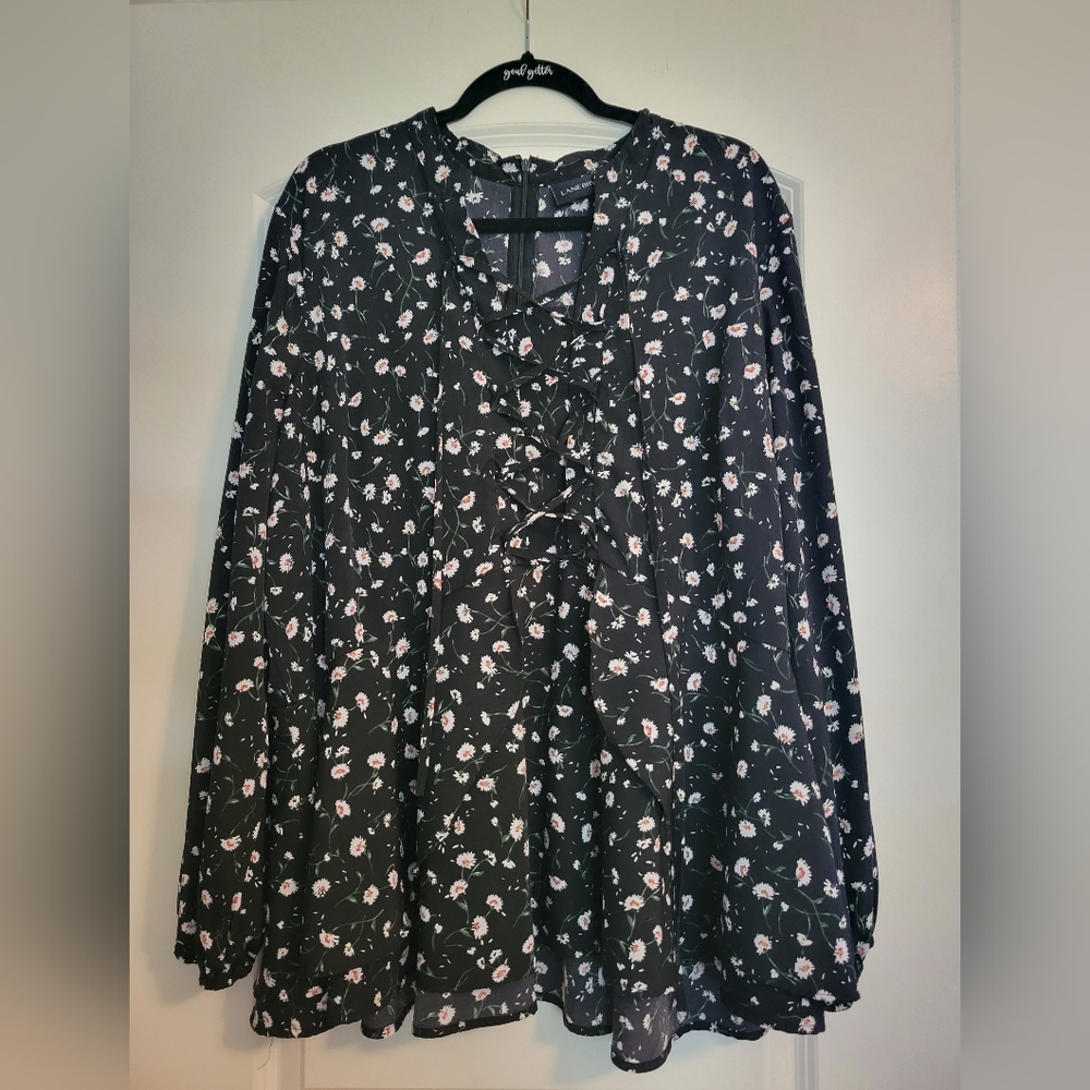 Lane Bryant, Floral printed blouse, 3x